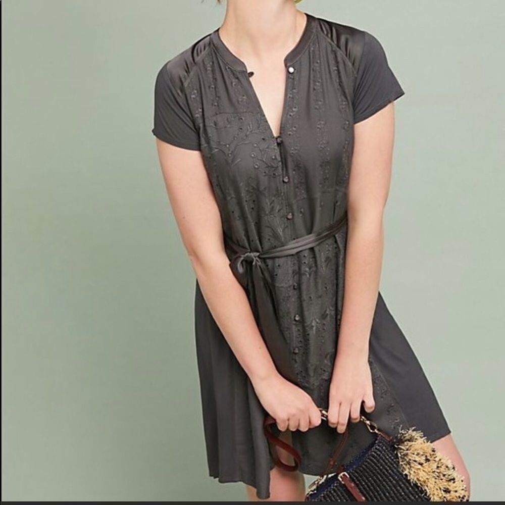 Anthropologie TINY Stone Harbor shirt dress XS